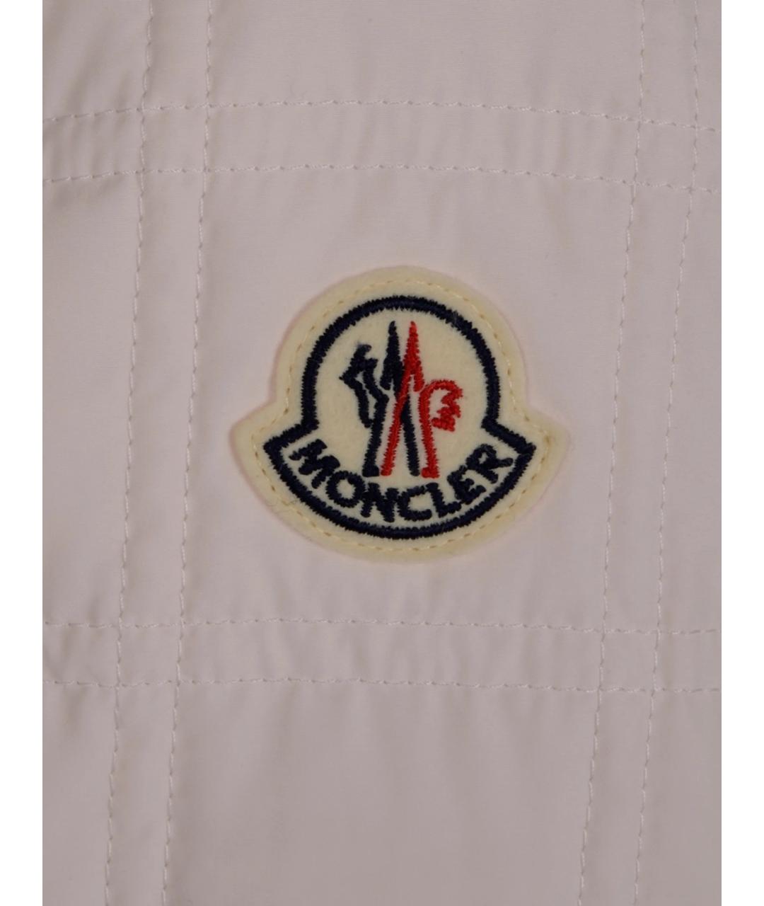 MONCLER Розовая полиамидовая куртка, фото 3