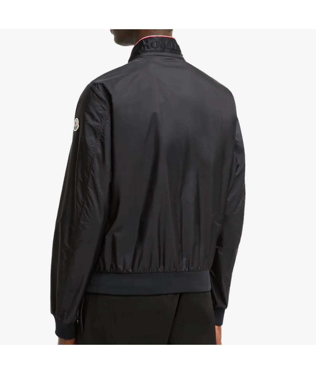 MONCLER Черная полиамидовая куртка, фото 2