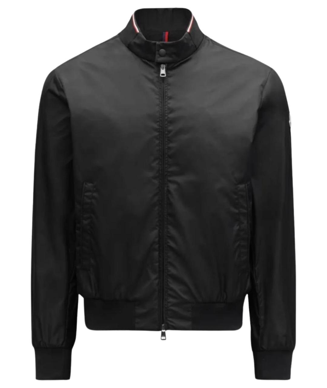 MONCLER Черная полиамидовая куртка, фото 1