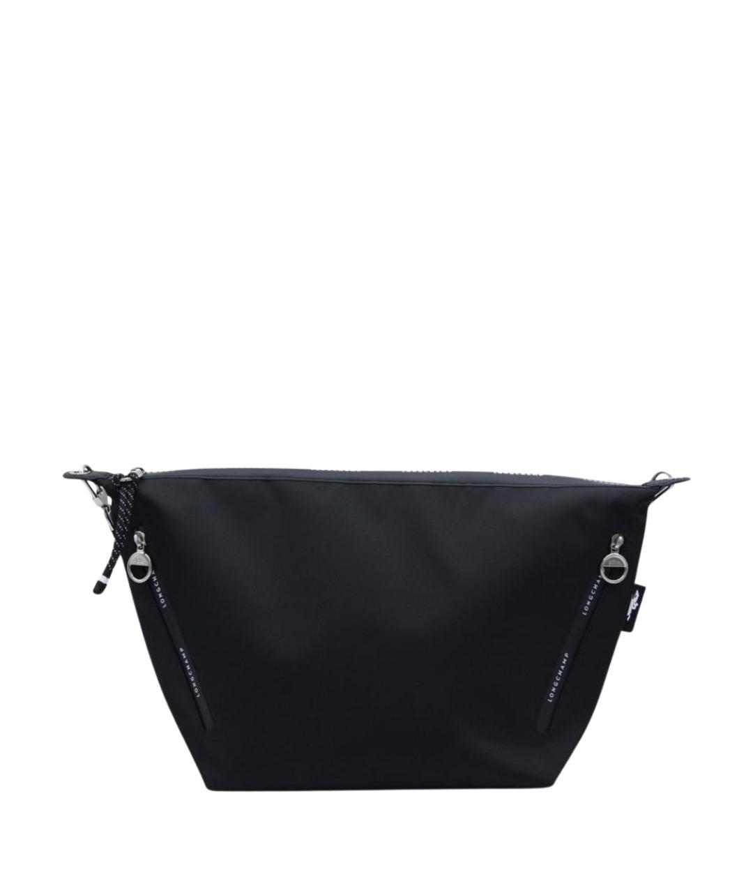 LONGCHAMP Черная синтетическая сумка через плечо, фото 1