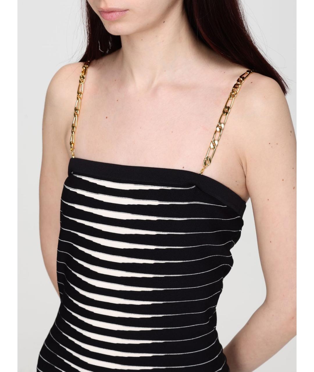 ELISABETTA FRANCHI Мульти вискозное коктейльное платье, фото 3