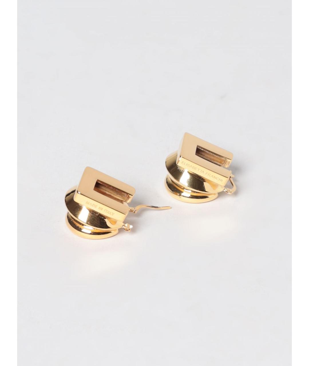 ELISABETTA FRANCHI Золотые серьги, фото 2