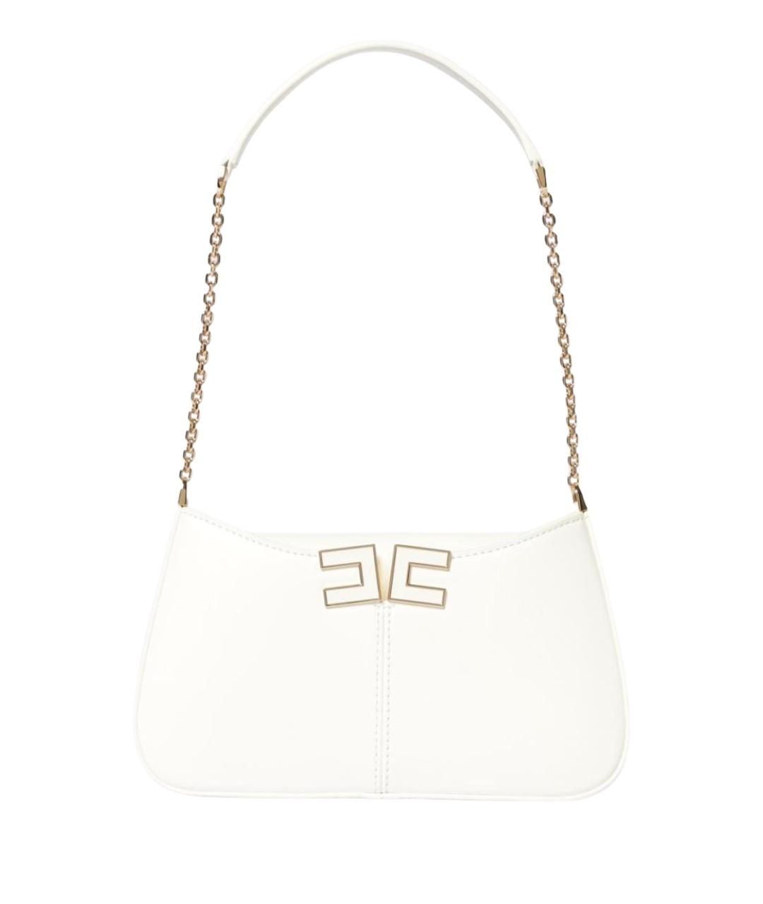 ELISABETTA FRANCHI Белая сумка через плечо, фото 1