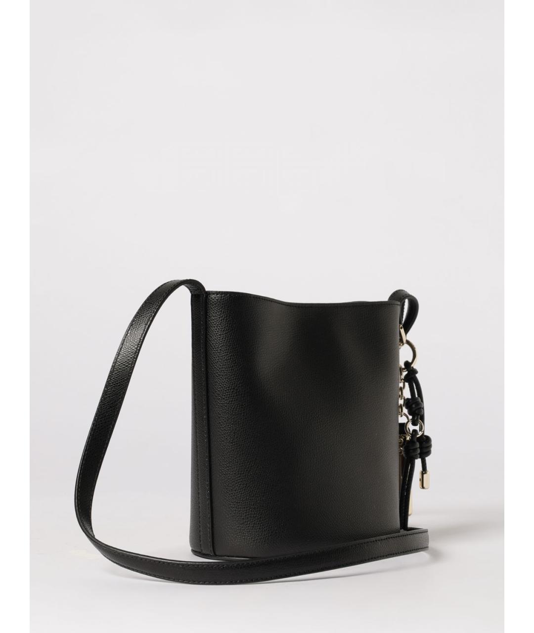 FURLA Черная кожаная сумка через плечо, фото 2