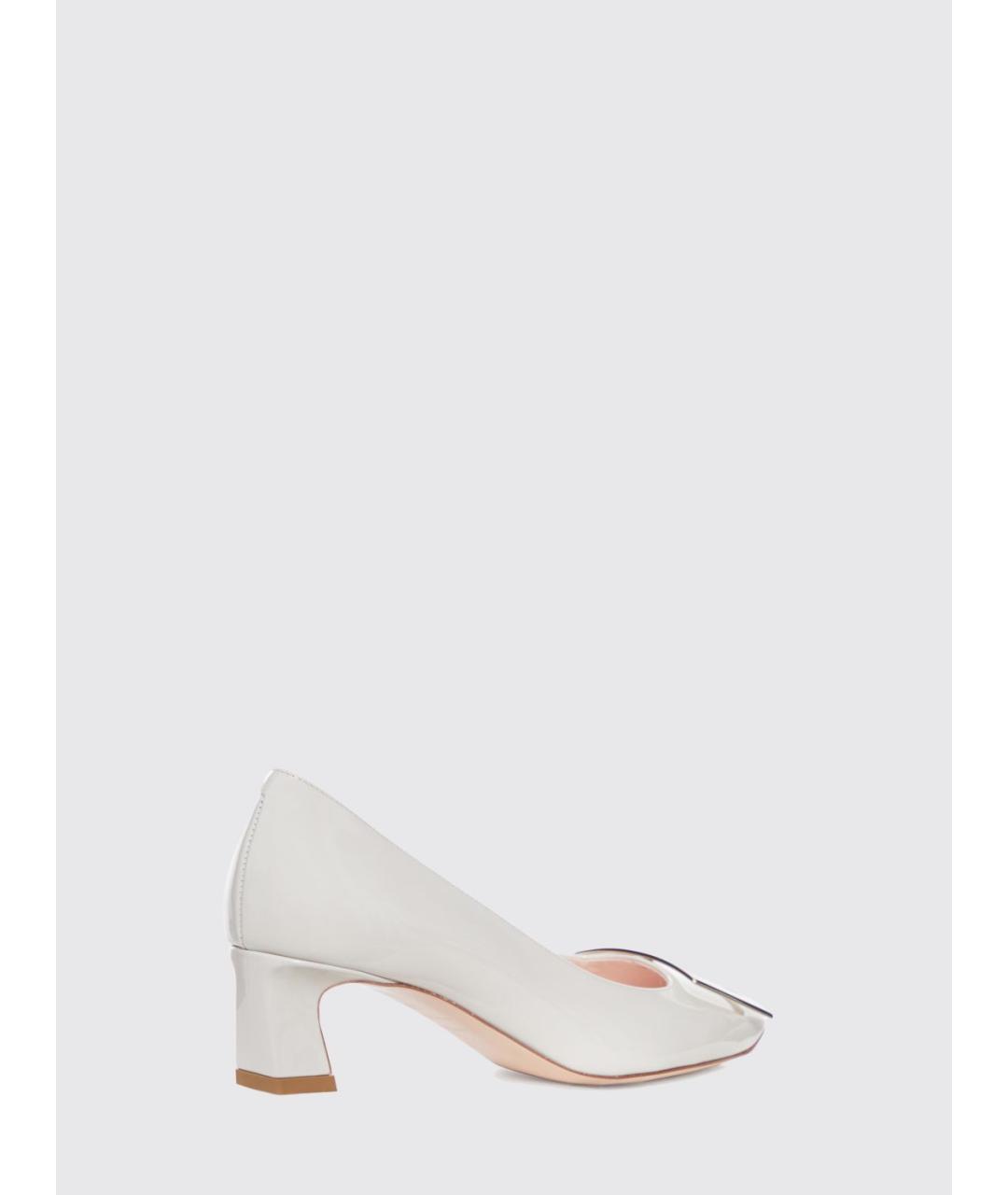 ROGER VIVIER Бежевые туфли из лакированной кожи, фото 3