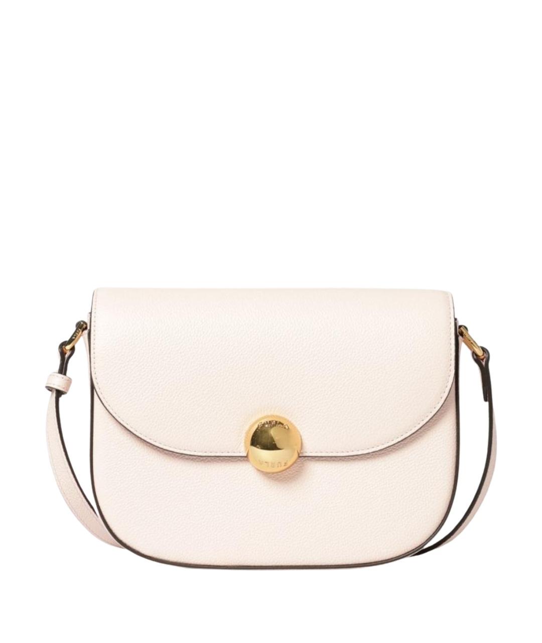 FURLA Розовая кожаная сумка через плечо, фото 1