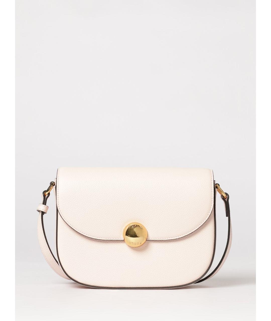 FURLA Розовая кожаная сумка через плечо, фото 4