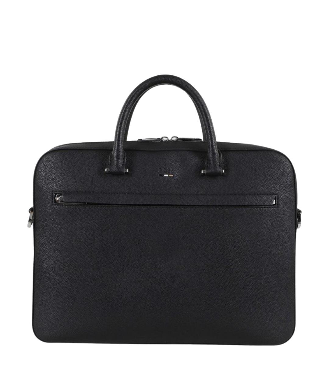HUGO BOSS Черный портфель, фото 1