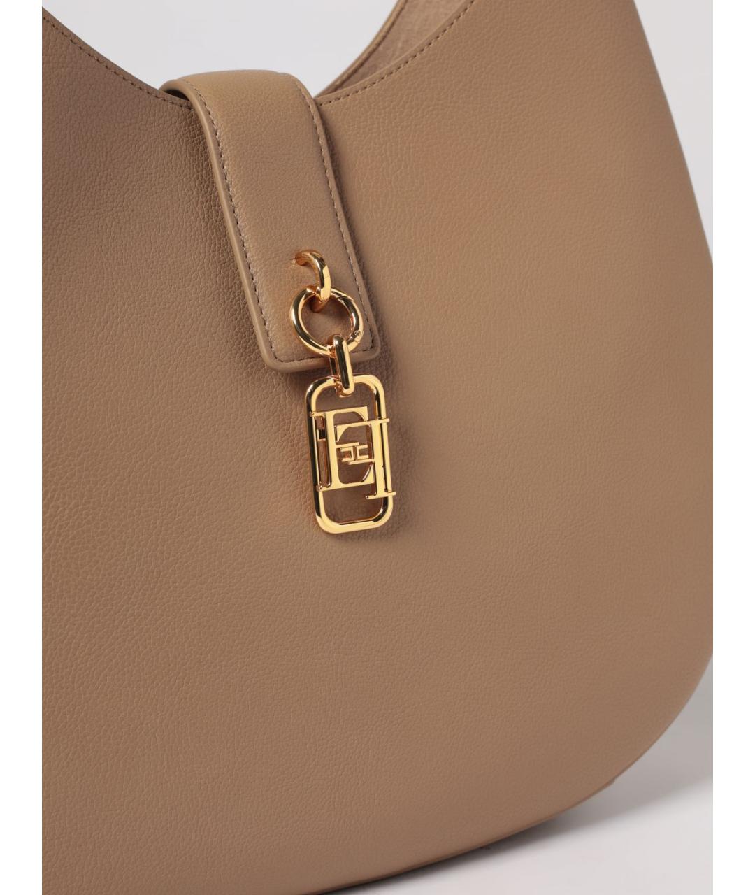 ELISABETTA FRANCHI Коричневая сумка через плечо, фото 3