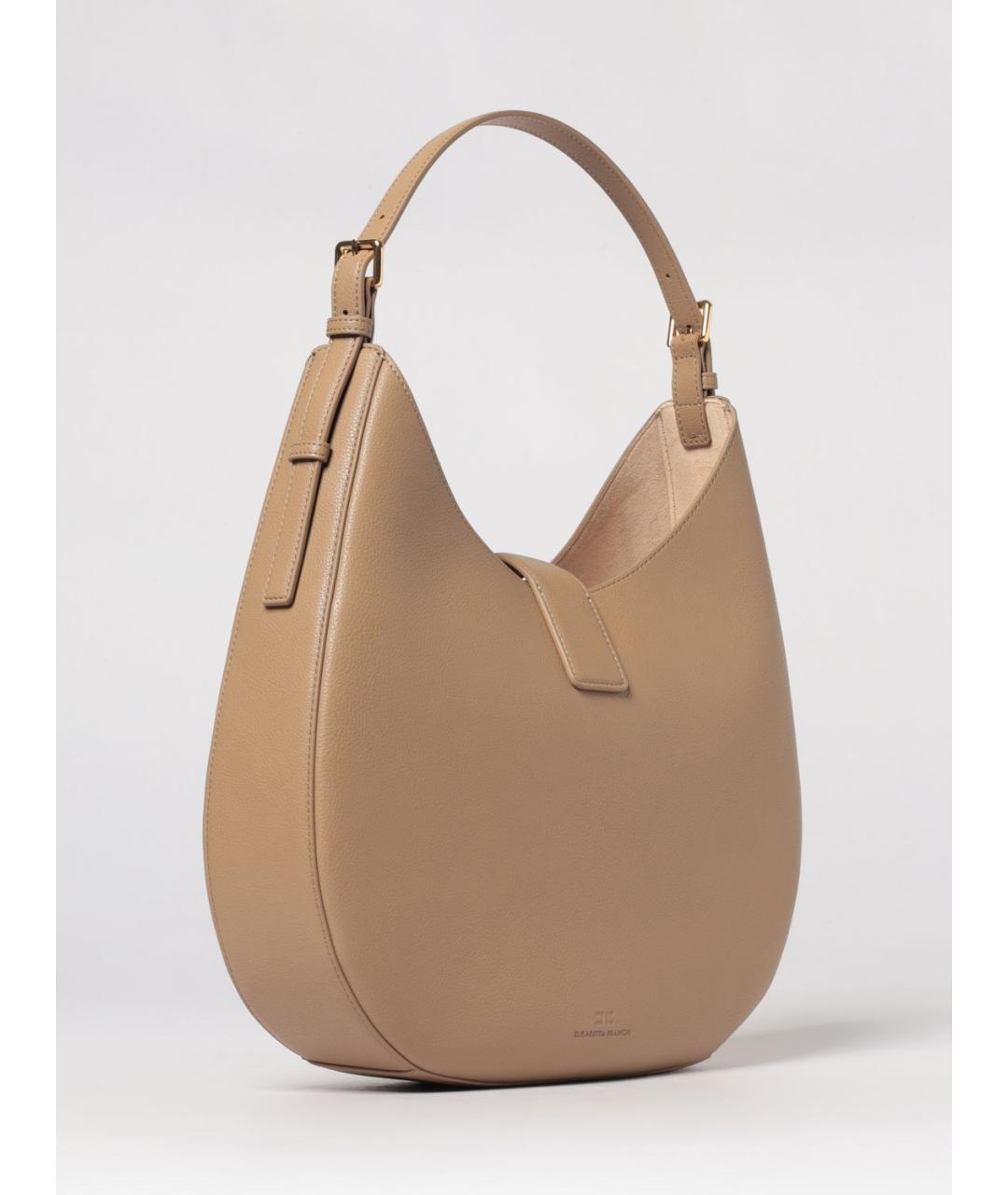 ELISABETTA FRANCHI Коричневая сумка через плечо, фото 2