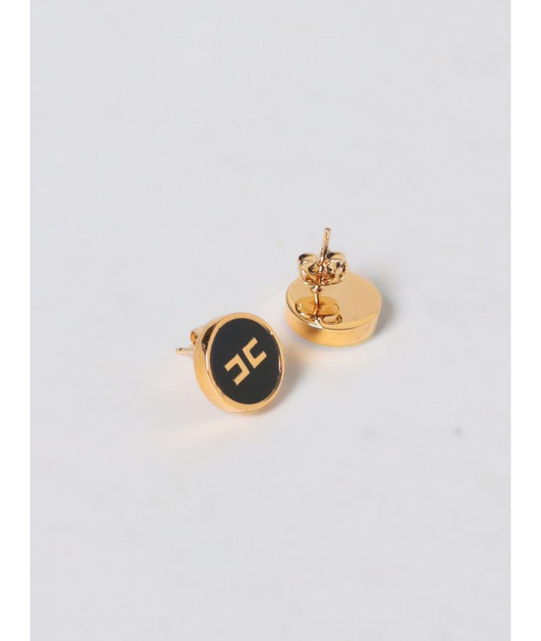 ELISABETTA FRANCHI Золотые латунные серьги, фото 2