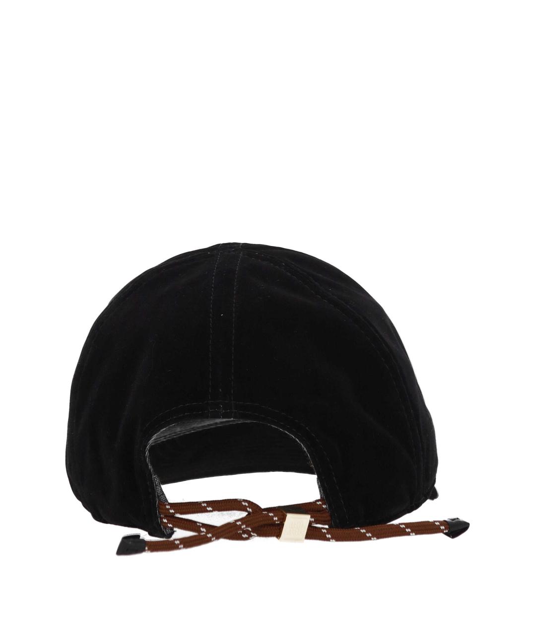 MIU MIU Черная кепка, фото 3