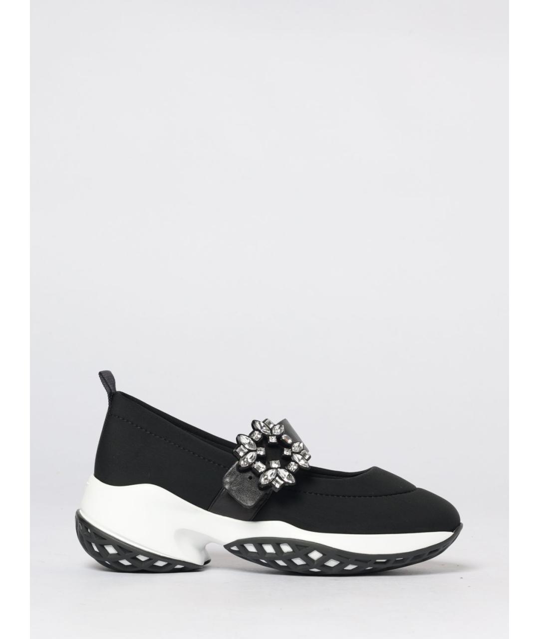 ROGER VIVIER Черные кроссовки, фото 5