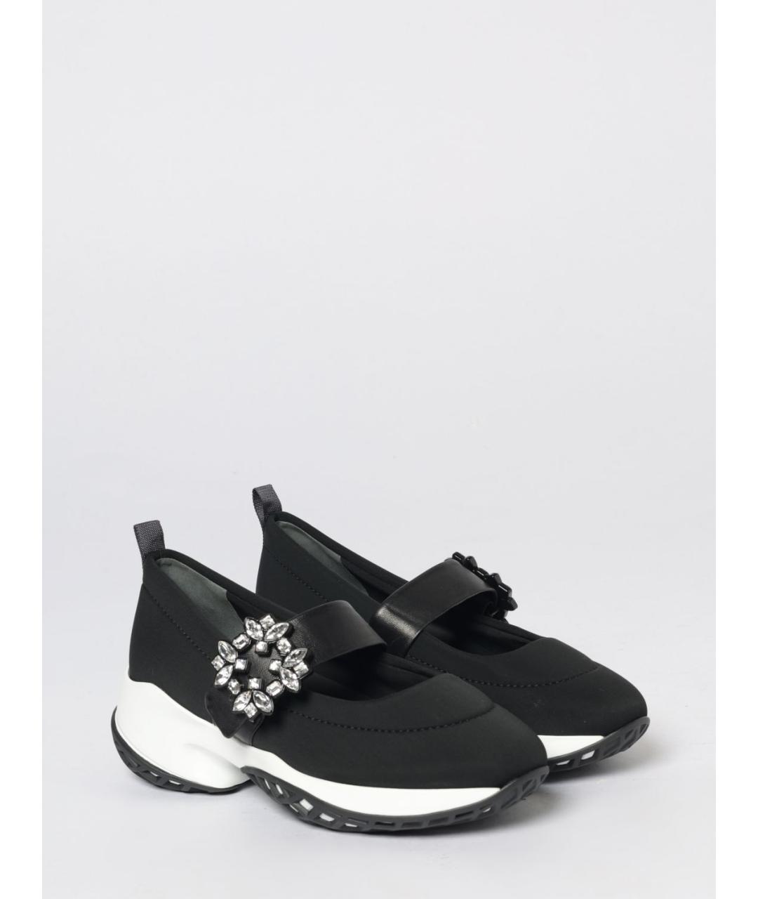 ROGER VIVIER Черные кроссовки, фото 2