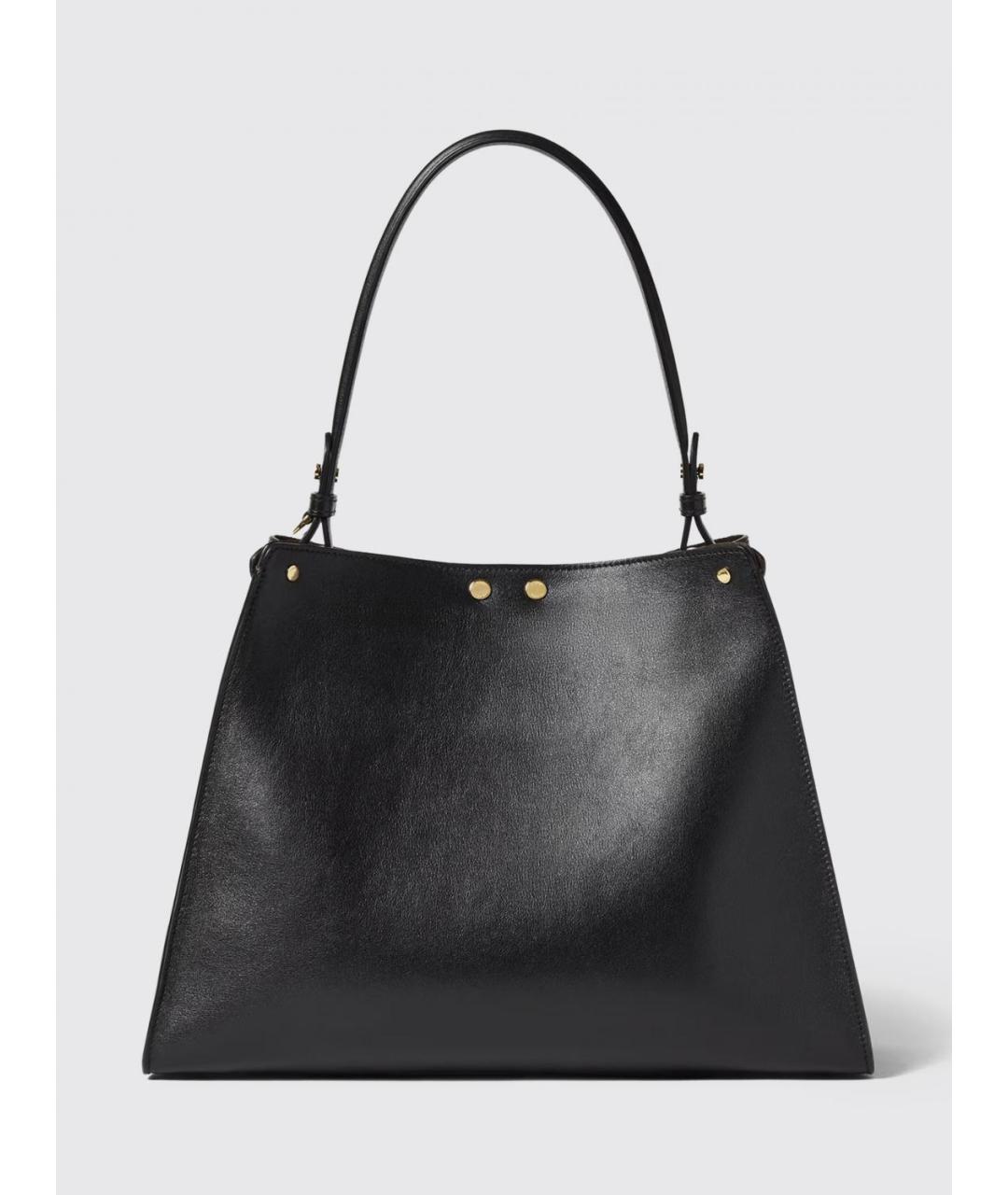 FENDI Черная кожаная сумка через плечо, фото 3