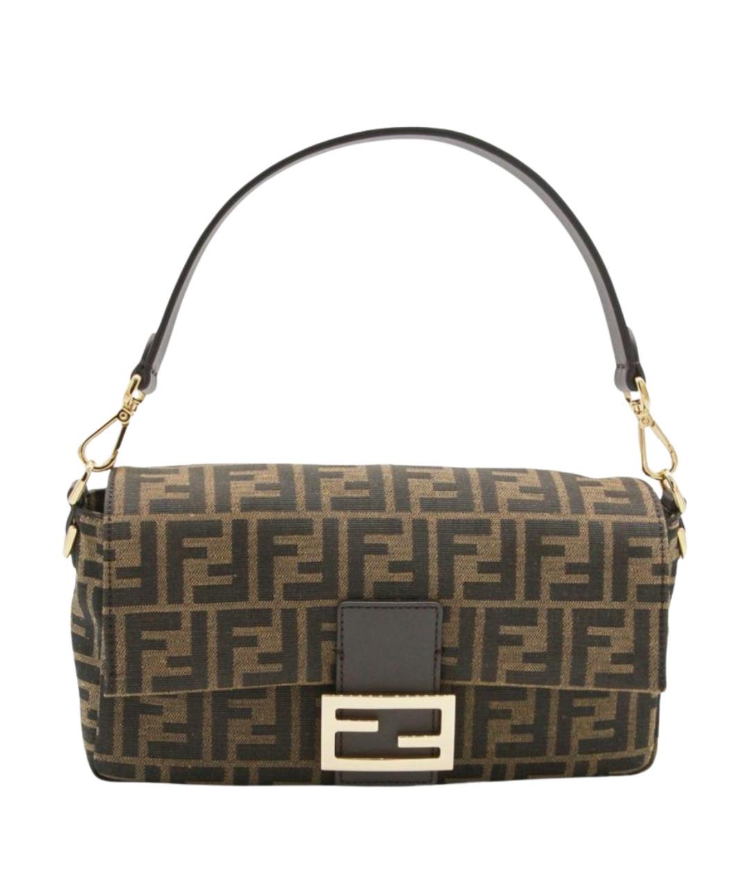 FENDI Коричневая сумка через плечо, фото 1