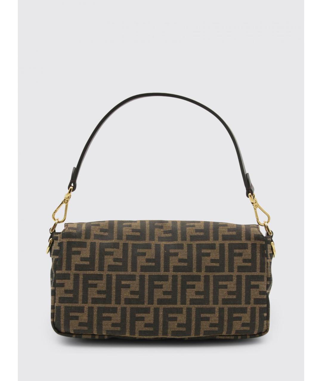 FENDI Коричневая сумка через плечо, фото 2