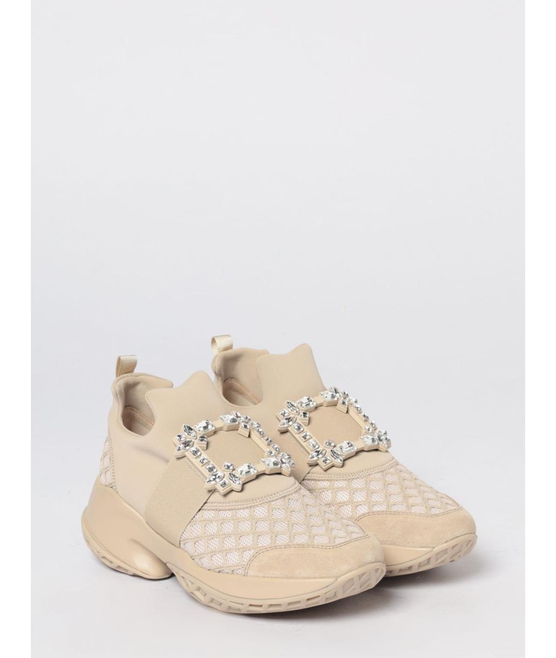 ROGER VIVIER Бежевые кроссовки, фото 2