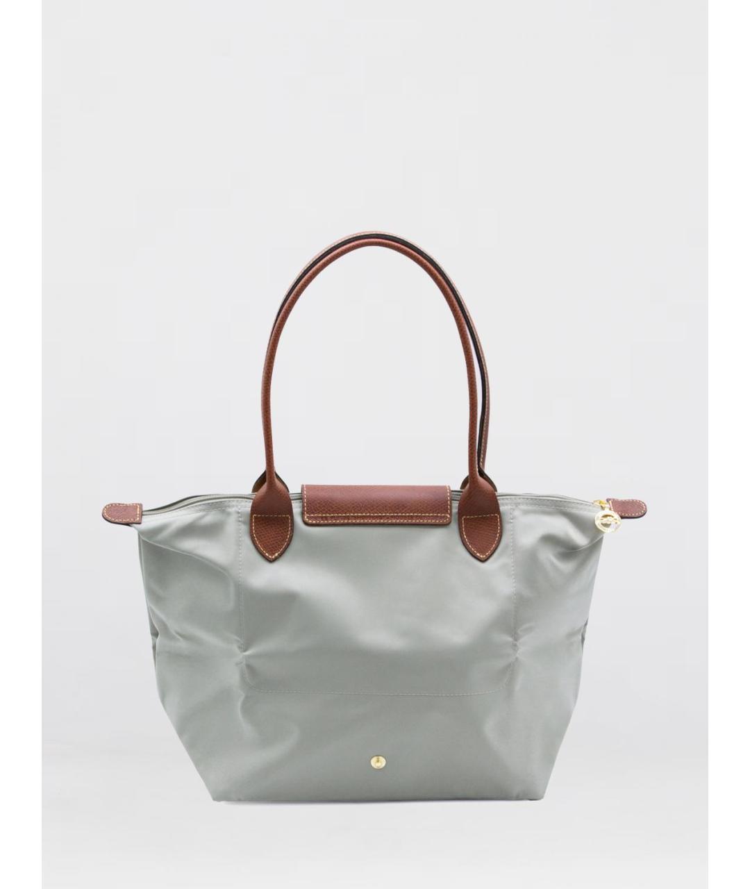 LONGCHAMP Серая сумка через плечо, фото 2