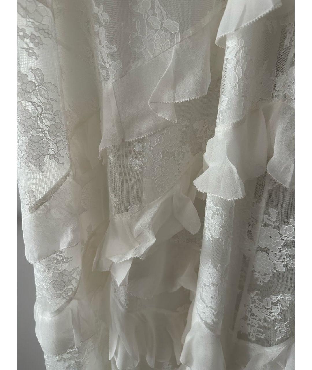 FOR LOVE AND LEMONS Белое кружевное платье, фото 4