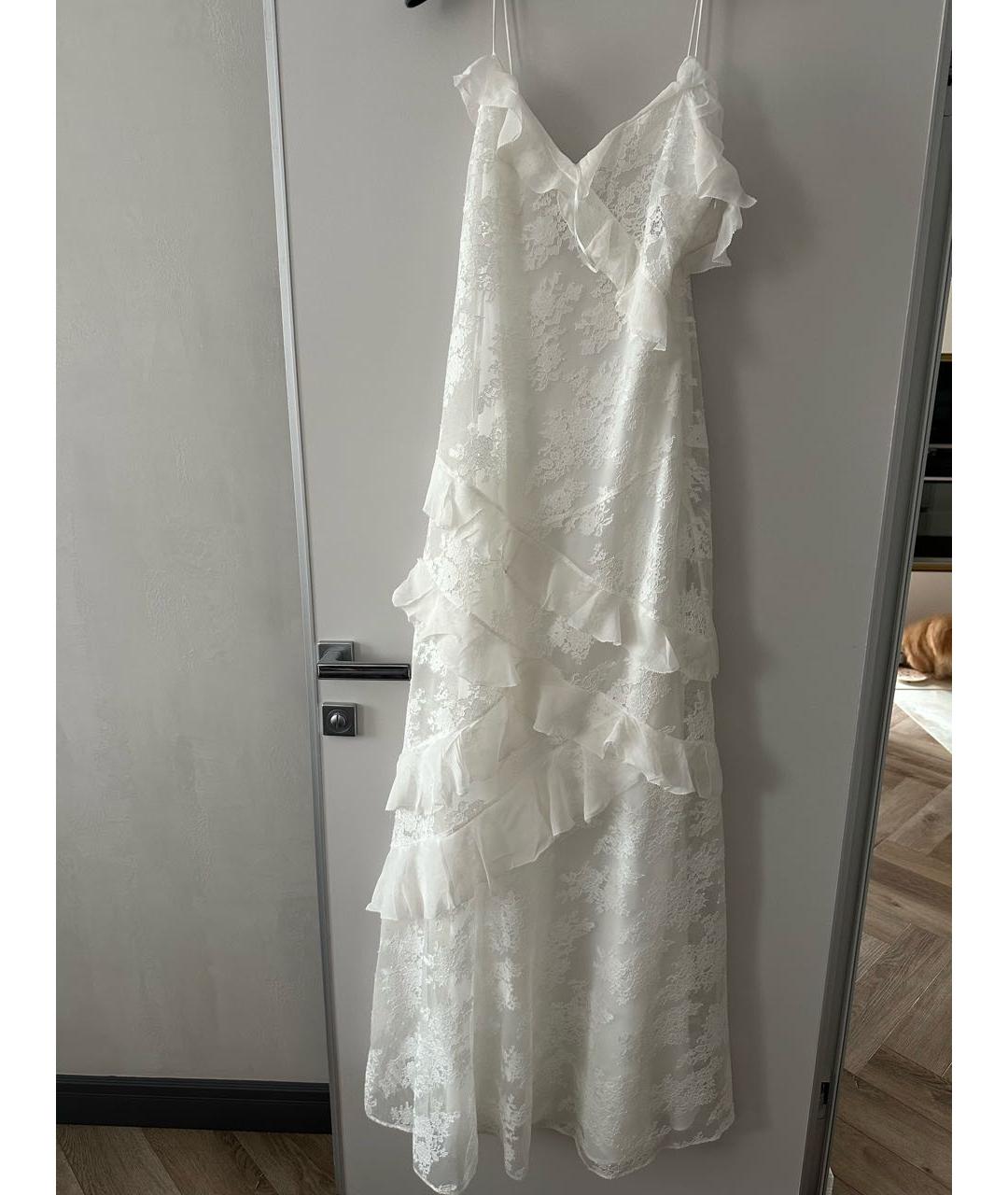 FOR LOVE AND LEMONS Белое кружевное платье, фото 6