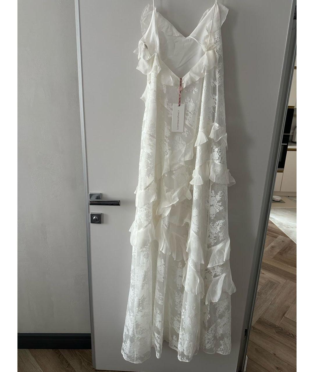 FOR LOVE AND LEMONS Белое кружевное платье, фото 2