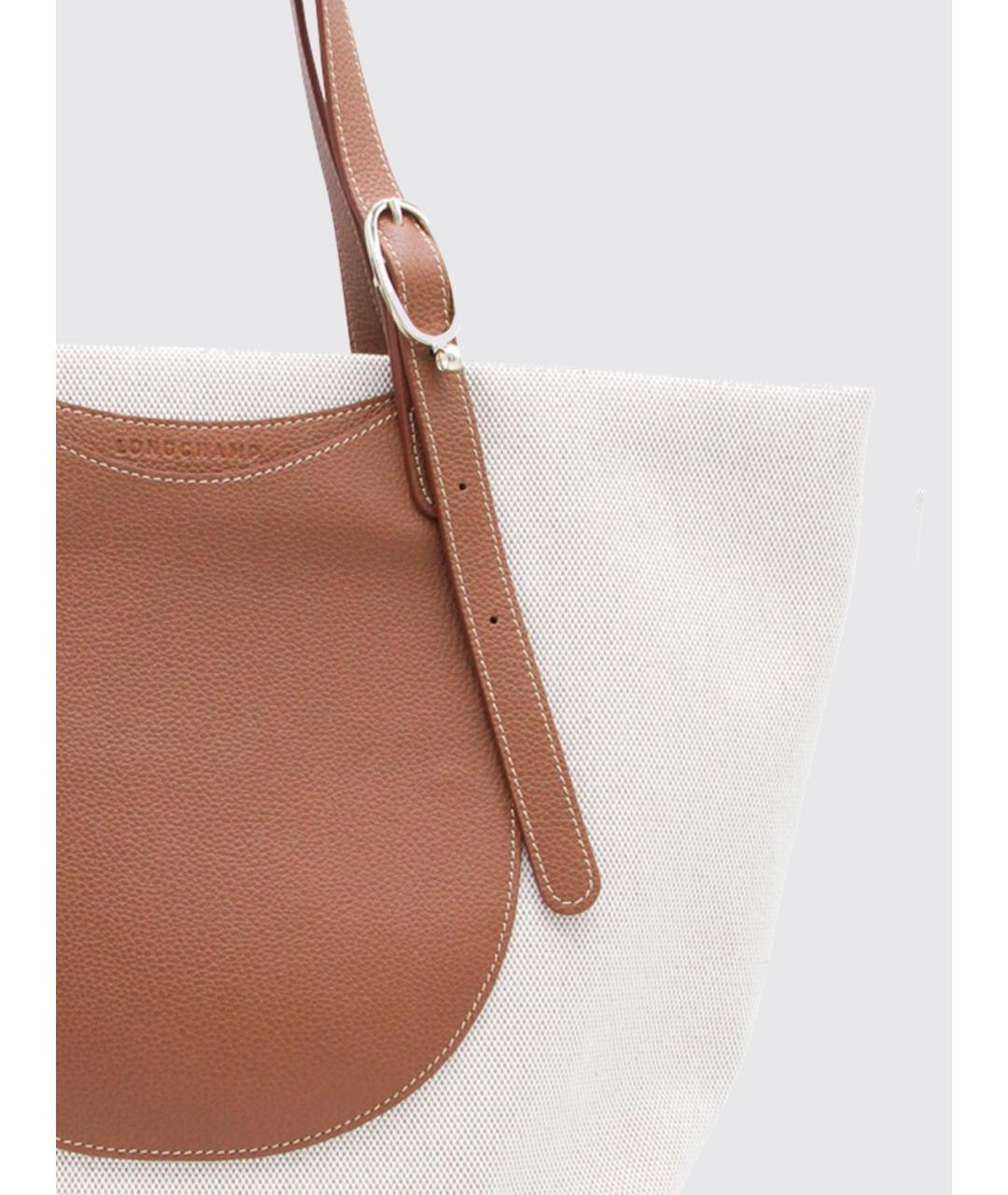 LONGCHAMP Бежевая сумка через плечо, фото 3