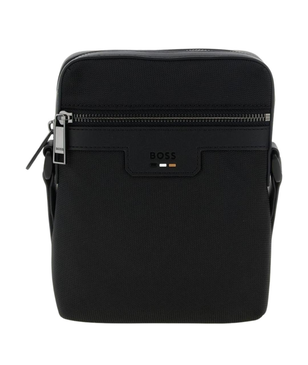 HUGO BOSS Черная сумка на плечо, фото 1