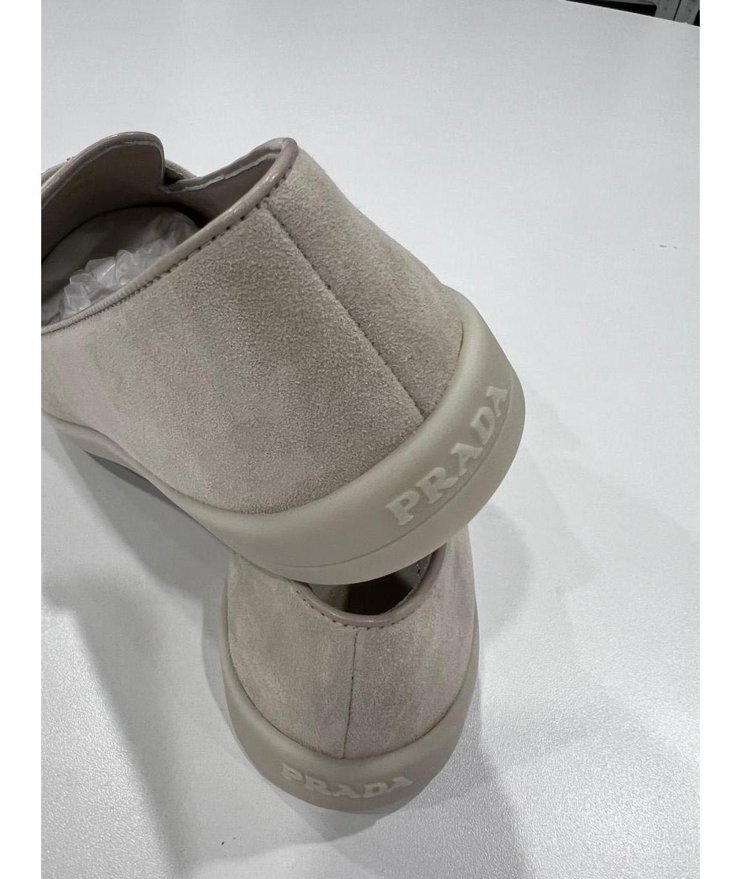 PRADA Замшевые лоферы, фото 3