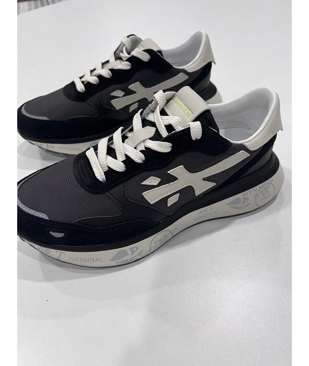 PREMIATA Черные кроссовки, фото 5