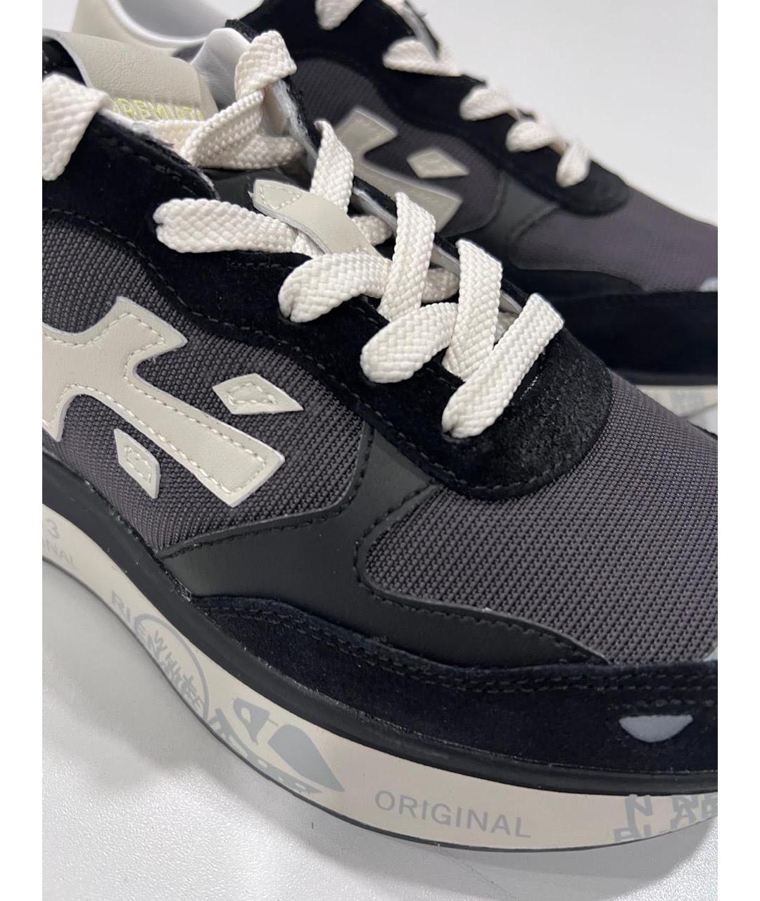 PREMIATA Черные кроссовки, фото 3