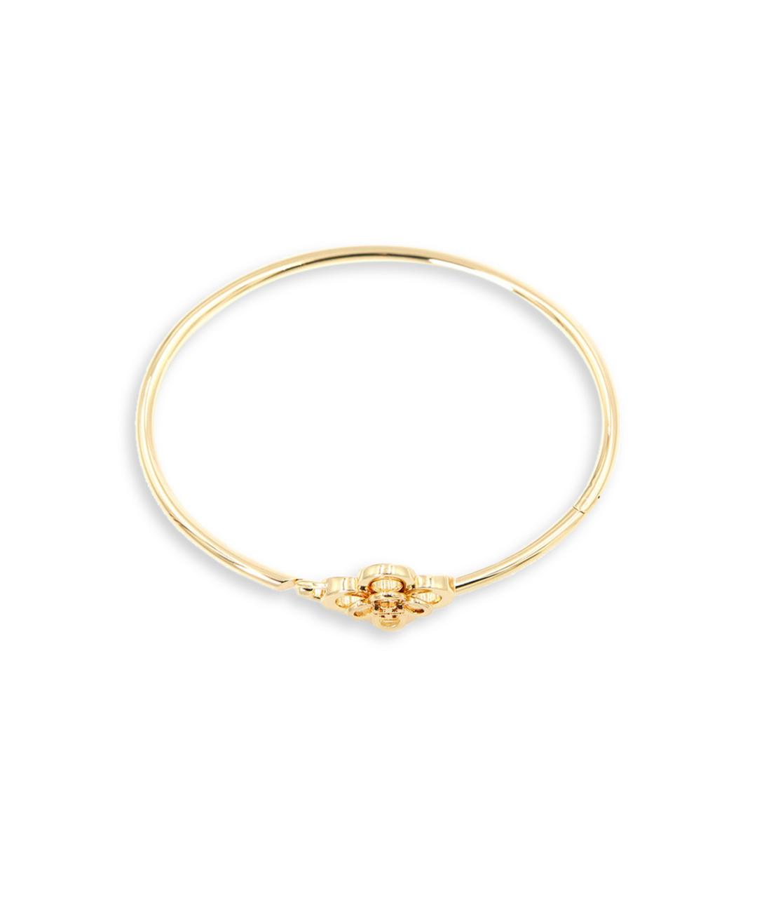 TORY BURCH Золотой металлический браслет, фото 2