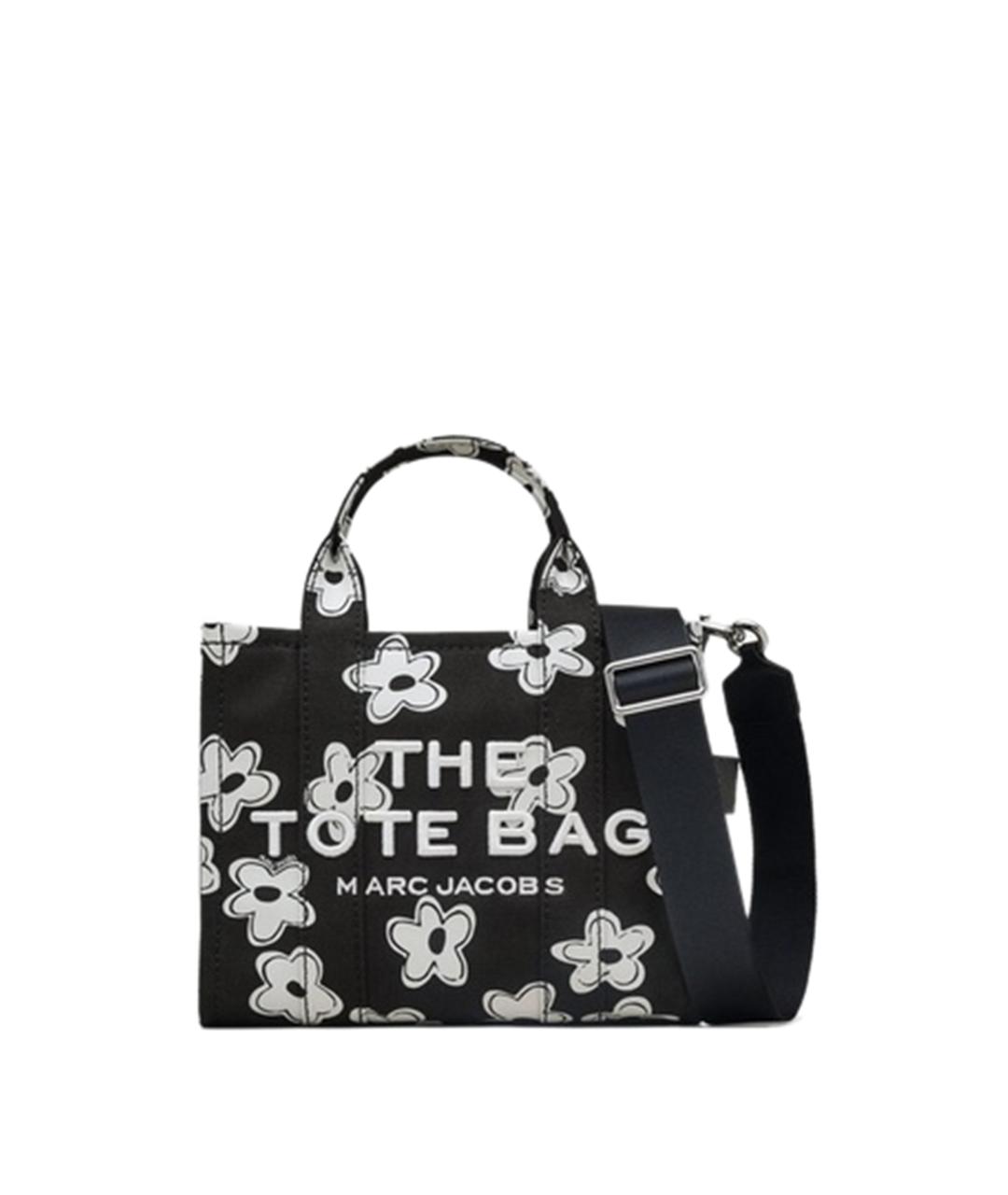 MARC JACOBS Черная хлопковая сумка тоут, фото 1