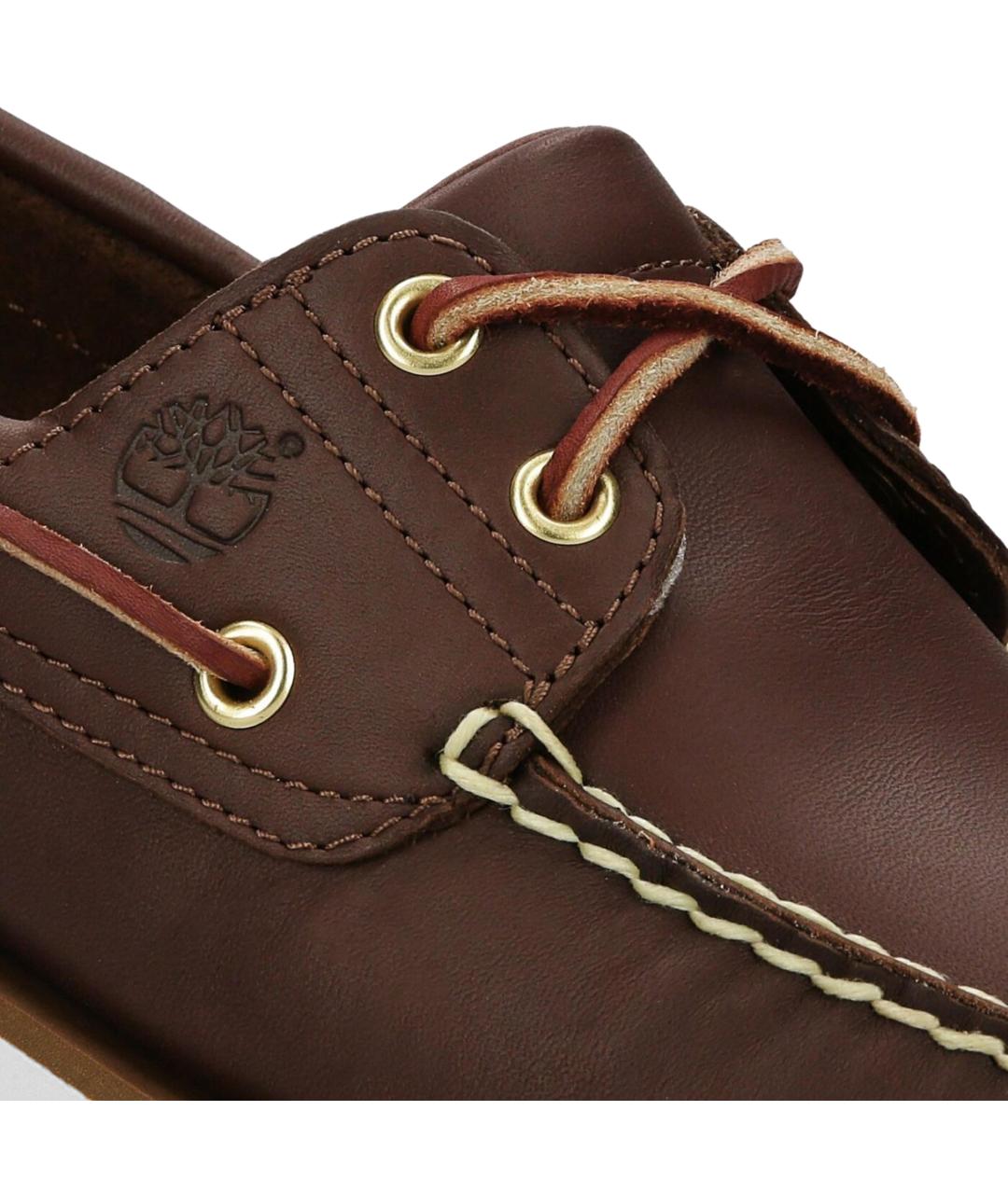 TIMBERLAND Коричневые кожаные лоферы, фото 2