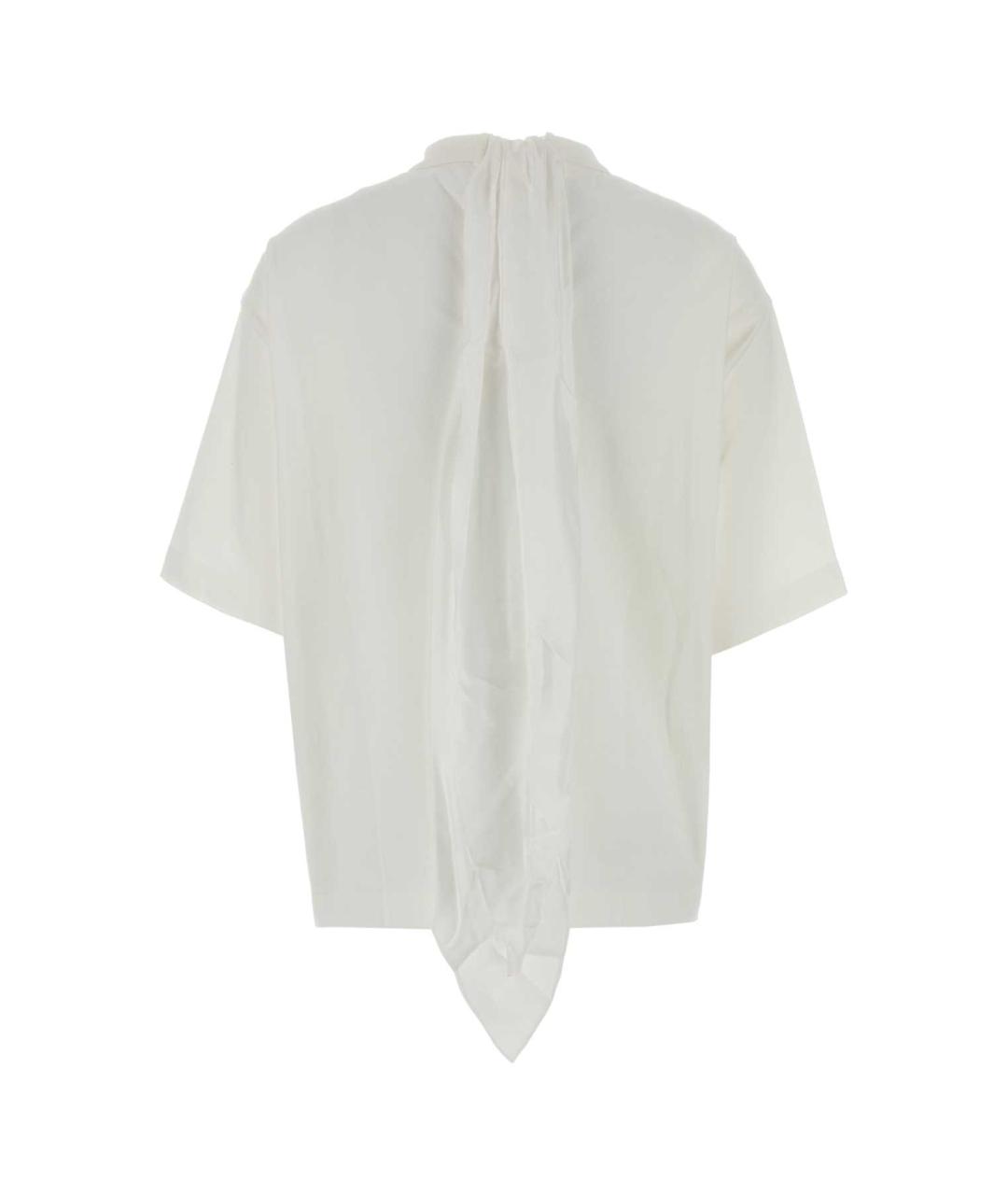 Carven Белая хлопковая футболка, фото 2