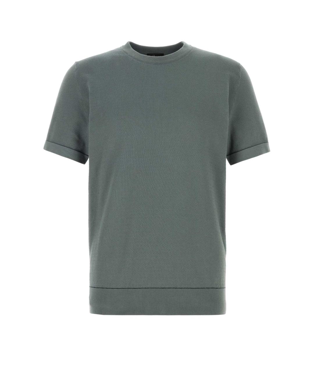 BRIONI Зеленый хлопковый джемпер / свитер, фото 1