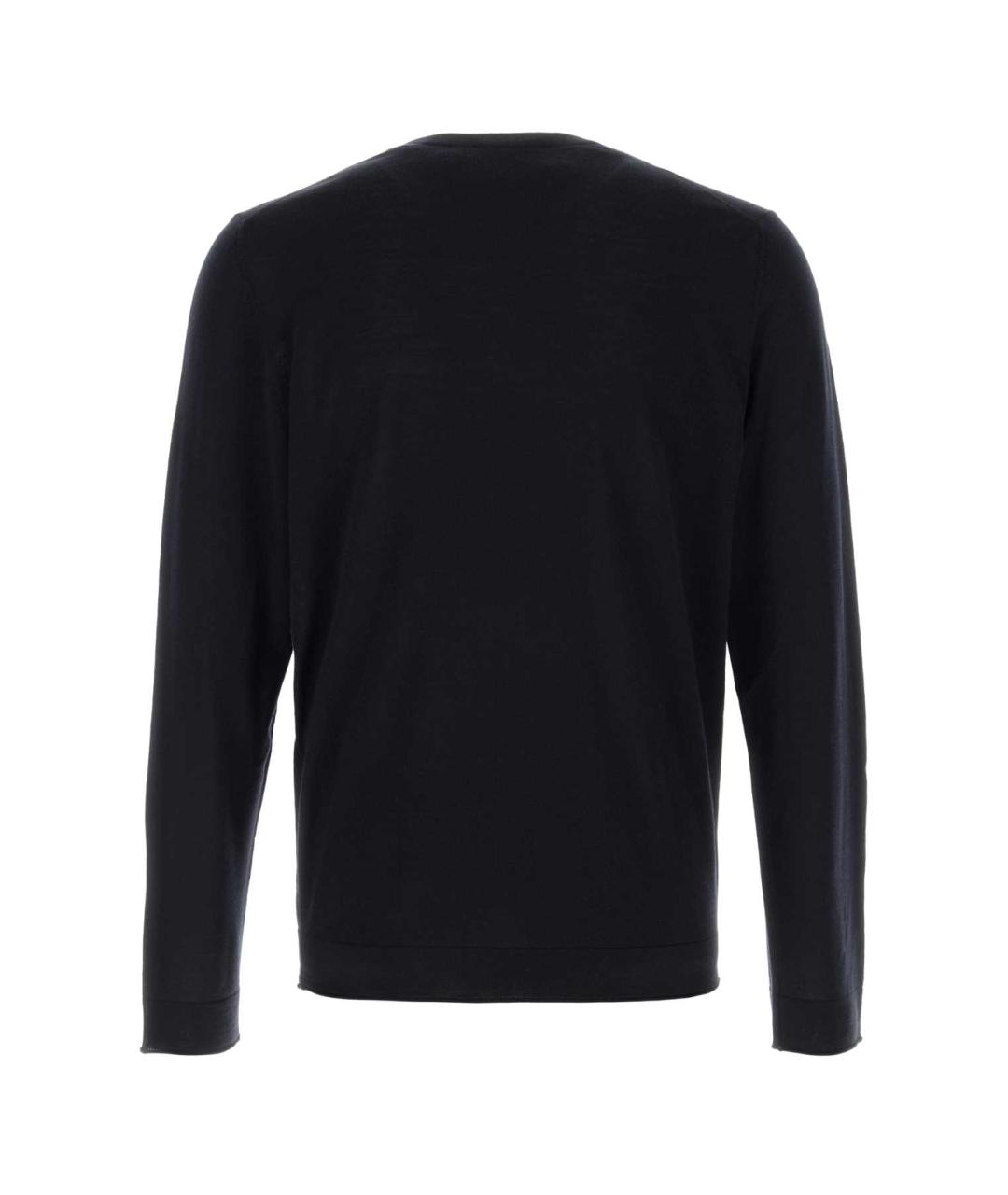 BRIONI Синий шерстяной джемпер / свитер, фото 2