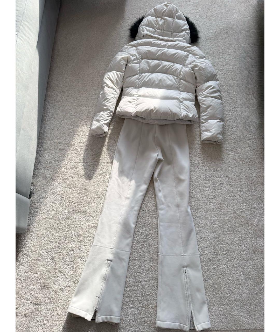 FENDI Белый полиэстеровый пуховик, фото 5