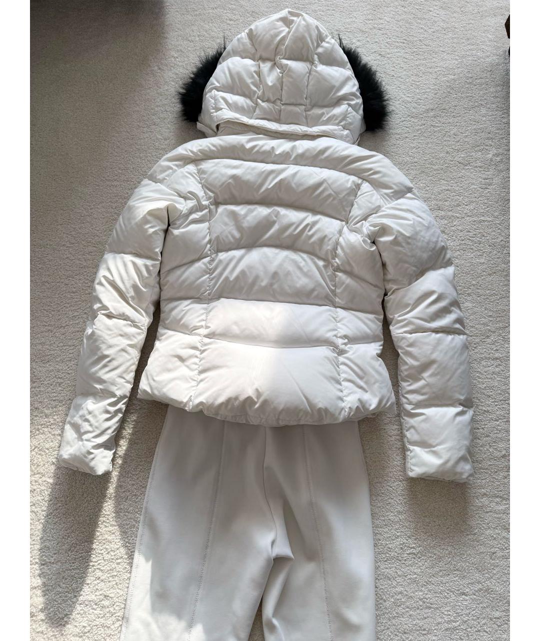 FENDI Белый полиэстеровый пуховик, фото 8