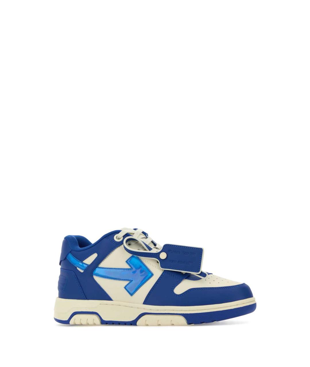OFF-WHITE Мульти кожаные низкие кроссовки / кеды, фото 2