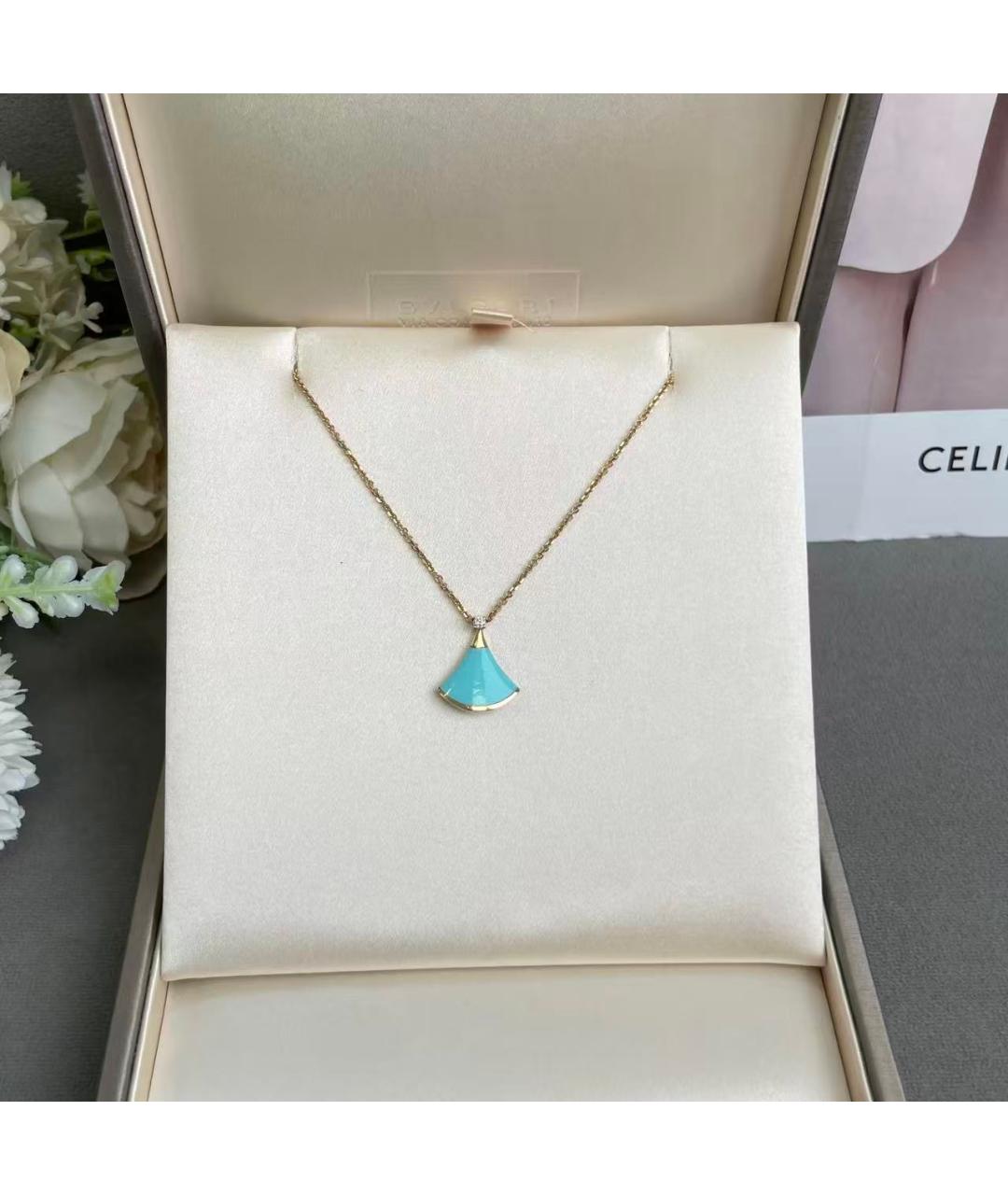 BVLGARI Золотое колье из розового золота, фото 3