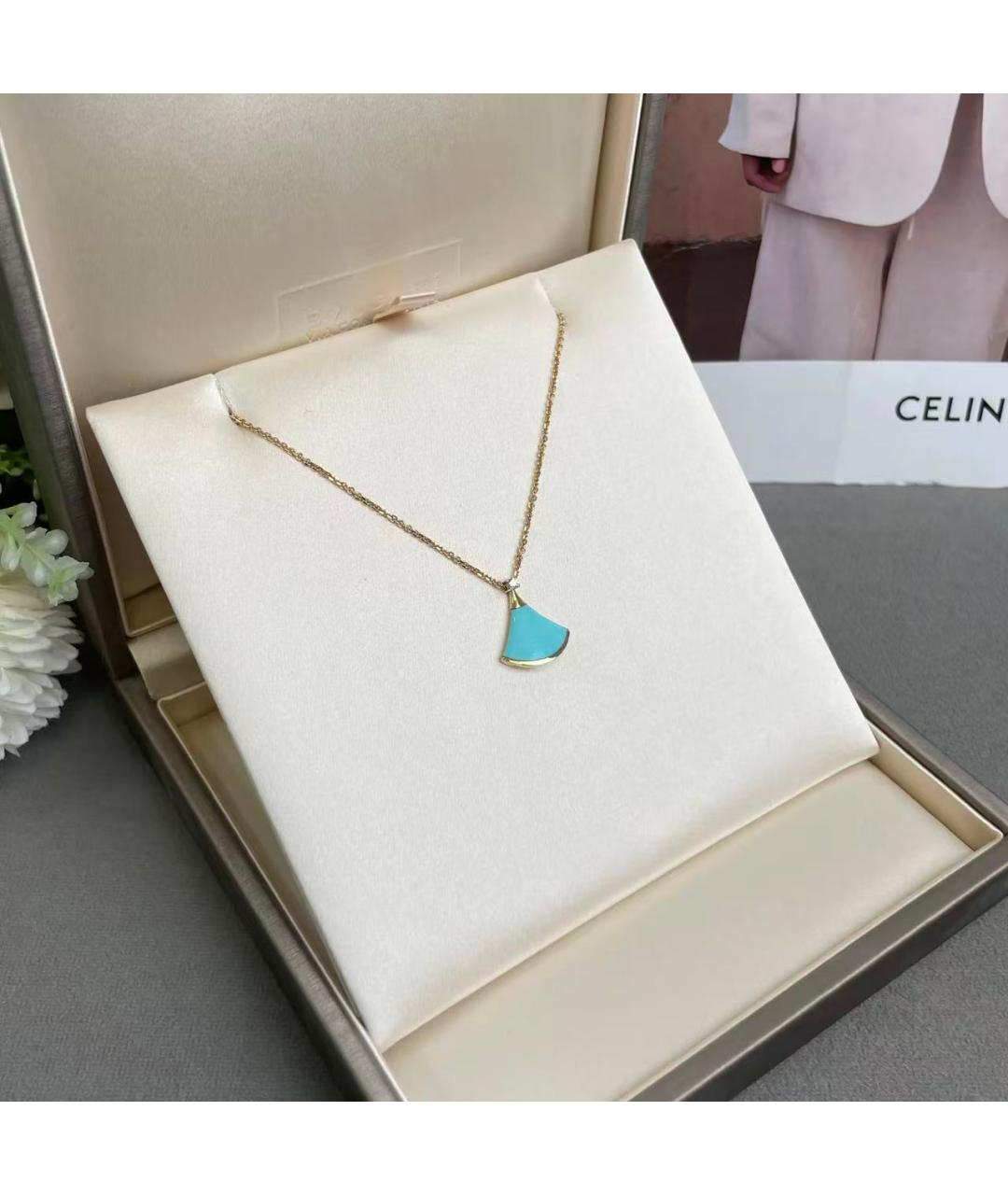 BVLGARI Золотое колье из розового золота, фото 4