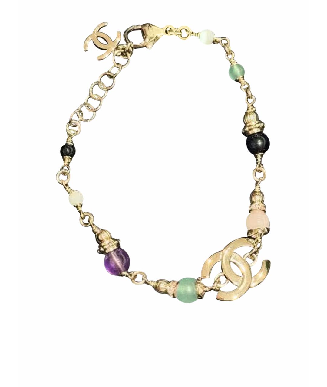 CHANEL Золотой браслет, фото 5