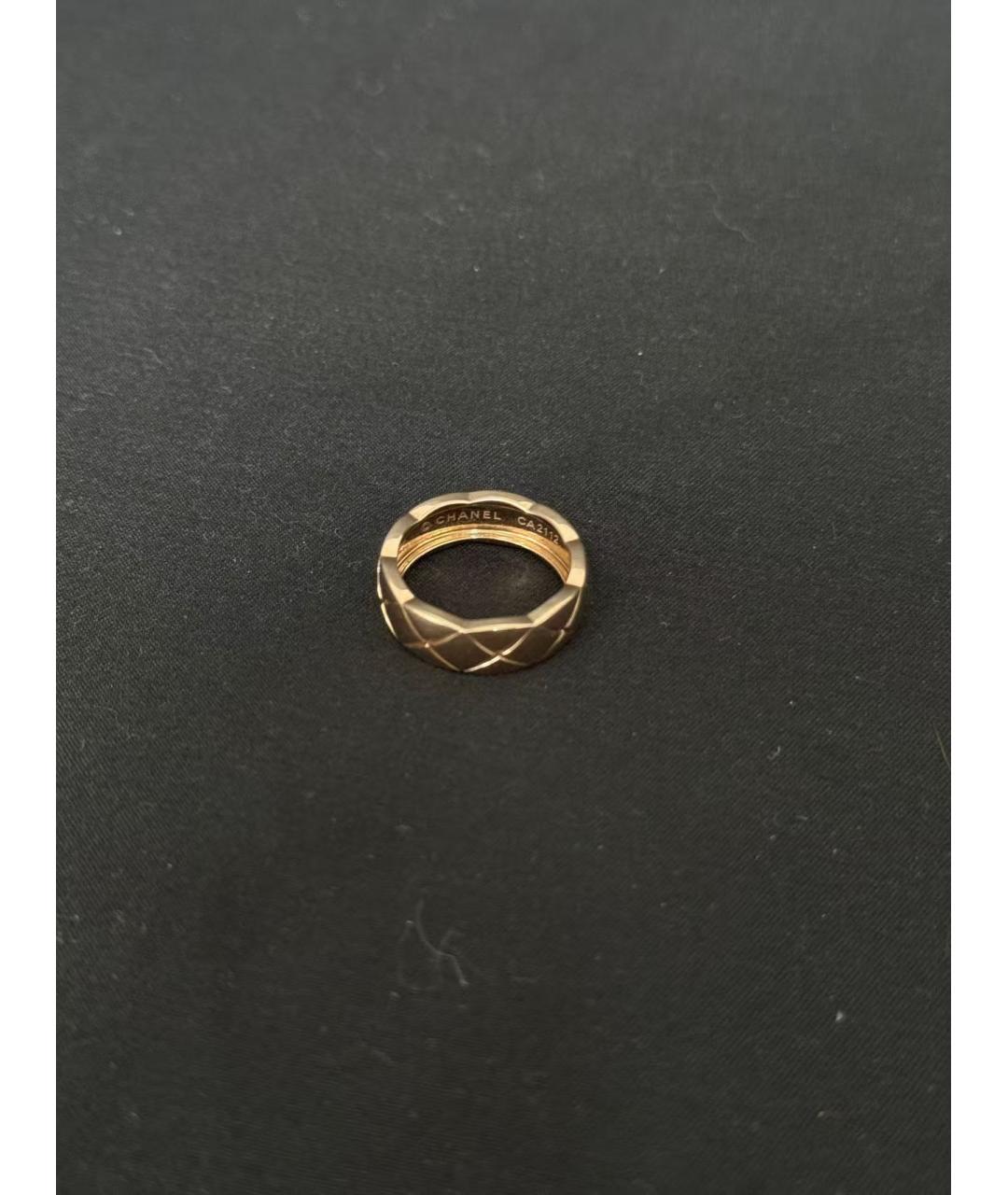 CHANEL Золотое кольцо, фото 3