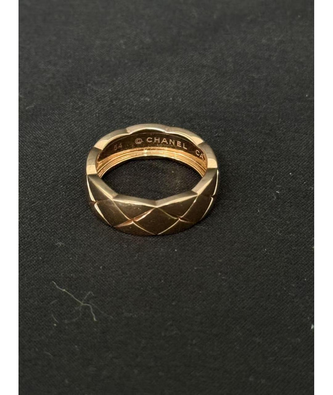 CHANEL Золотое кольцо, фото 5