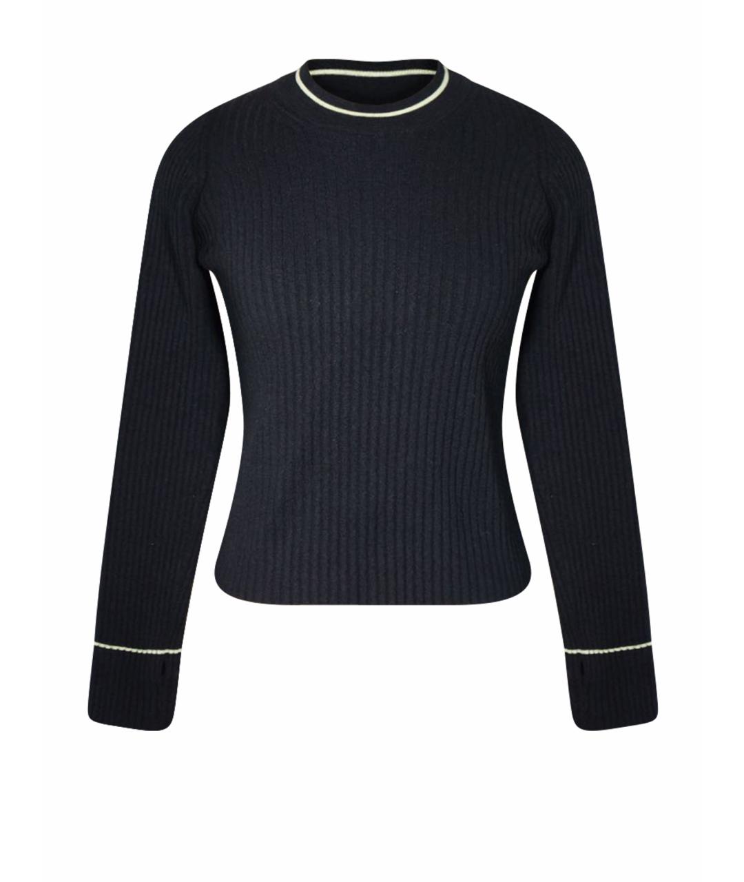 MAISON MARGIELA Черный шерстяной джемпер / свитер, фото 1