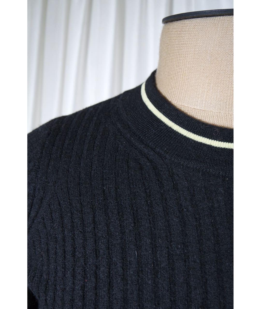 MAISON MARGIELA Черный шерстяной джемпер / свитер, фото 7