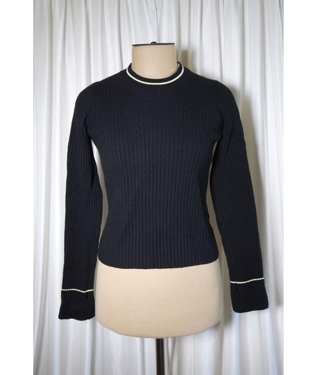 MAISON MARGIELA Черный шерстяной джемпер / свитер, фото 8