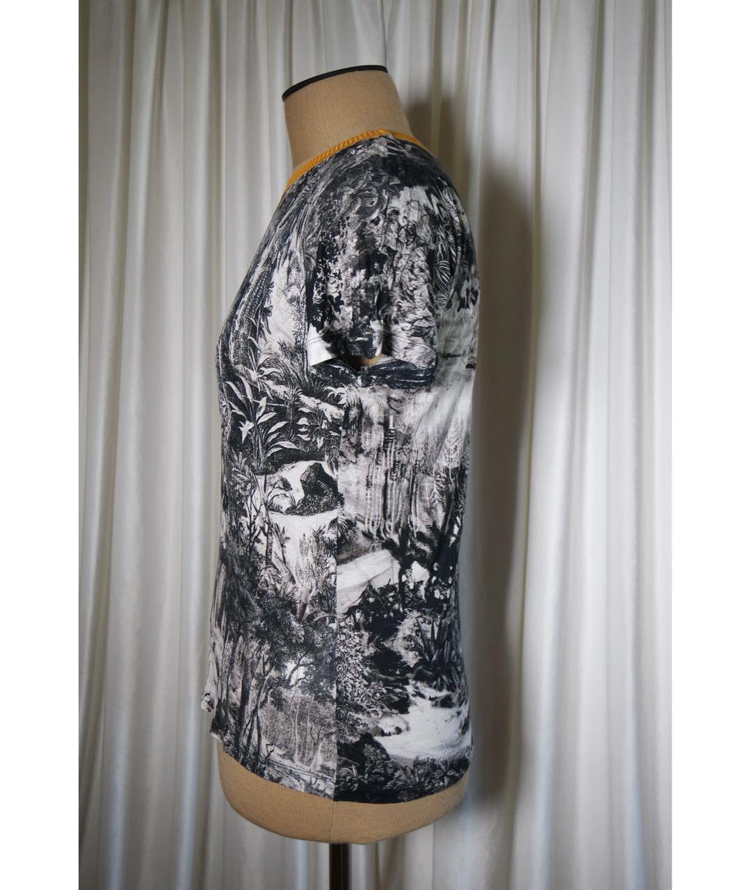 Carven Антрацитовая вискозная футболка, фото 3