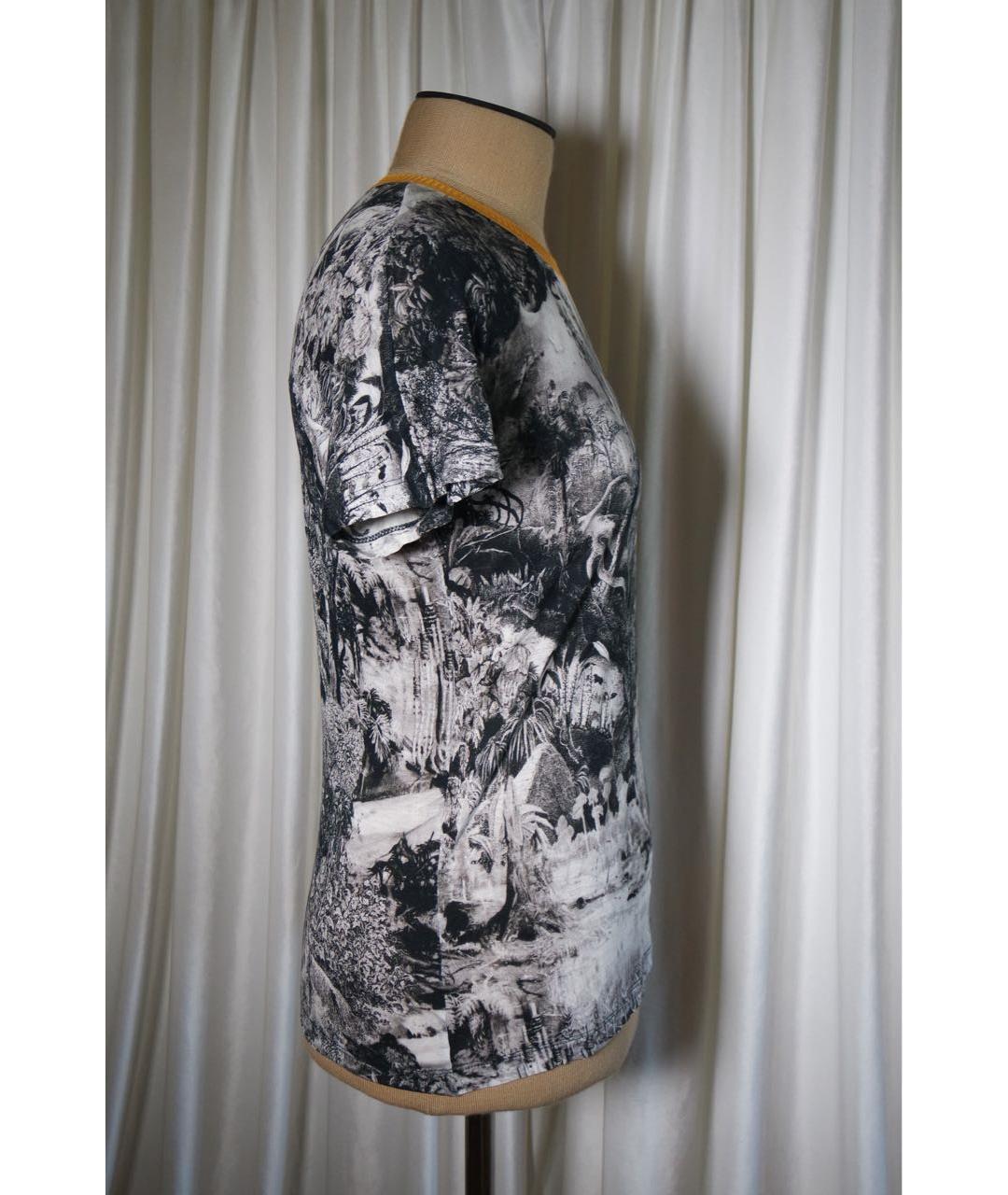 Carven Антрацитовая вискозная футболка, фото 4